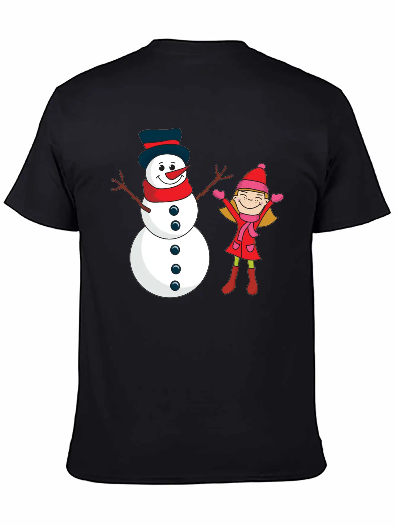 Winter Unisex Casual T-Shirt – Clean Design For Daily Comfort