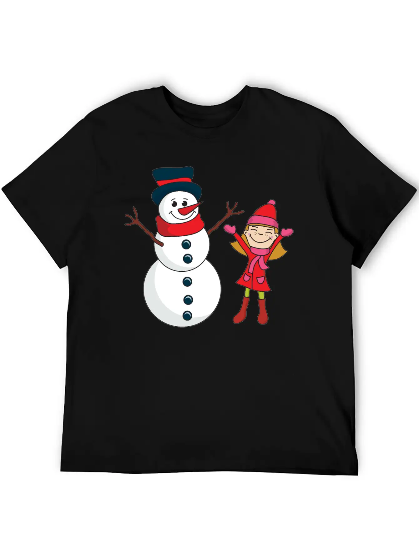 Winter Unisex Casual T-Shirt – Clean Design For Daily Comfort