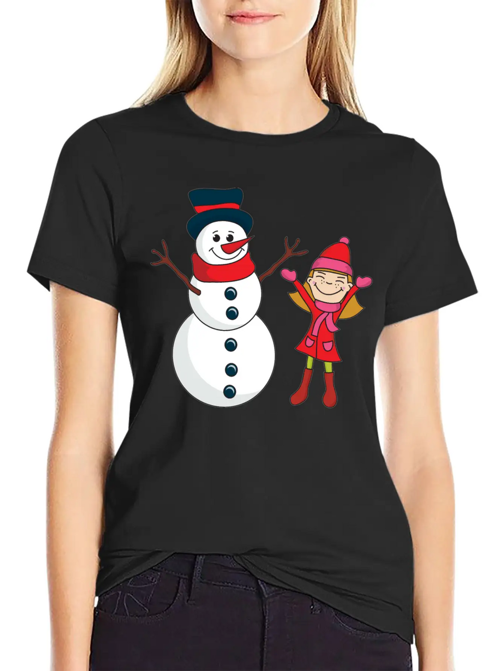 Winter Unisex Casual T-Shirt – Clean Design For Daily Comfort