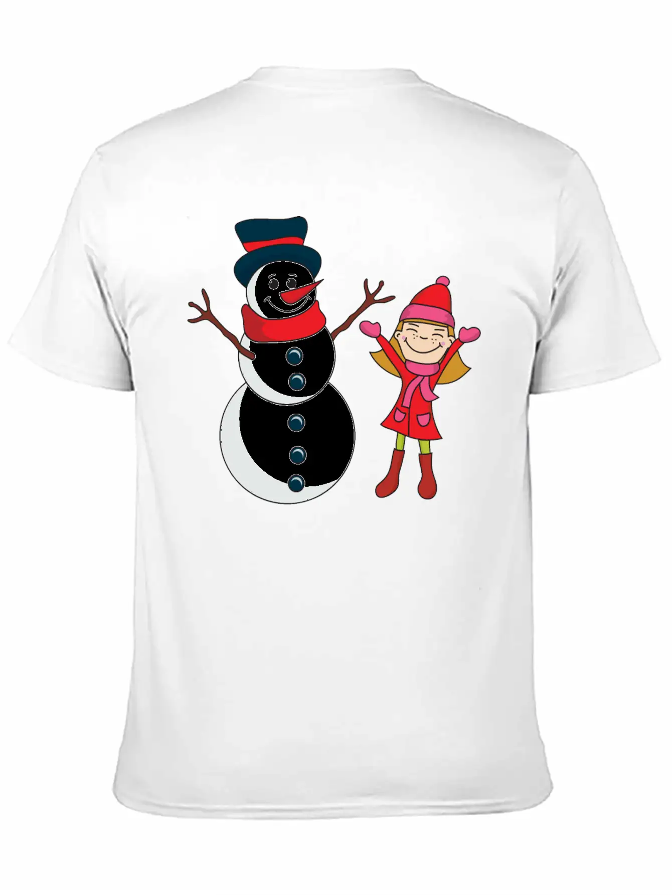 Winter Unisex Casual T-Shirt – Clean Design For Daily Comfort