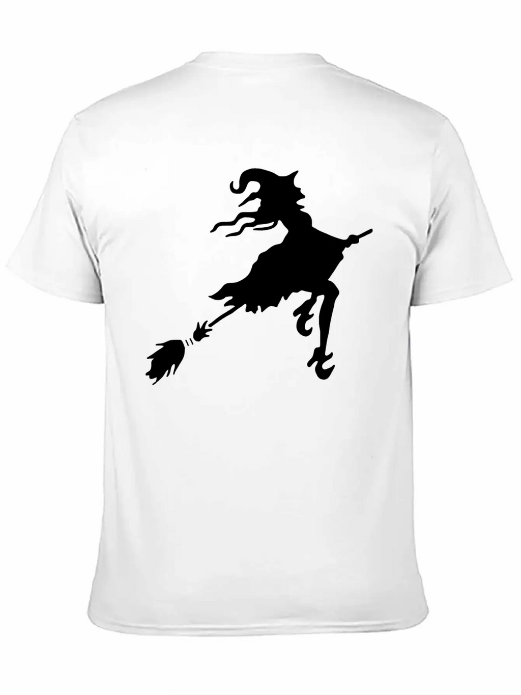 Witch Broom Classic Cotton Tee – Unisex Comfort For Any Season