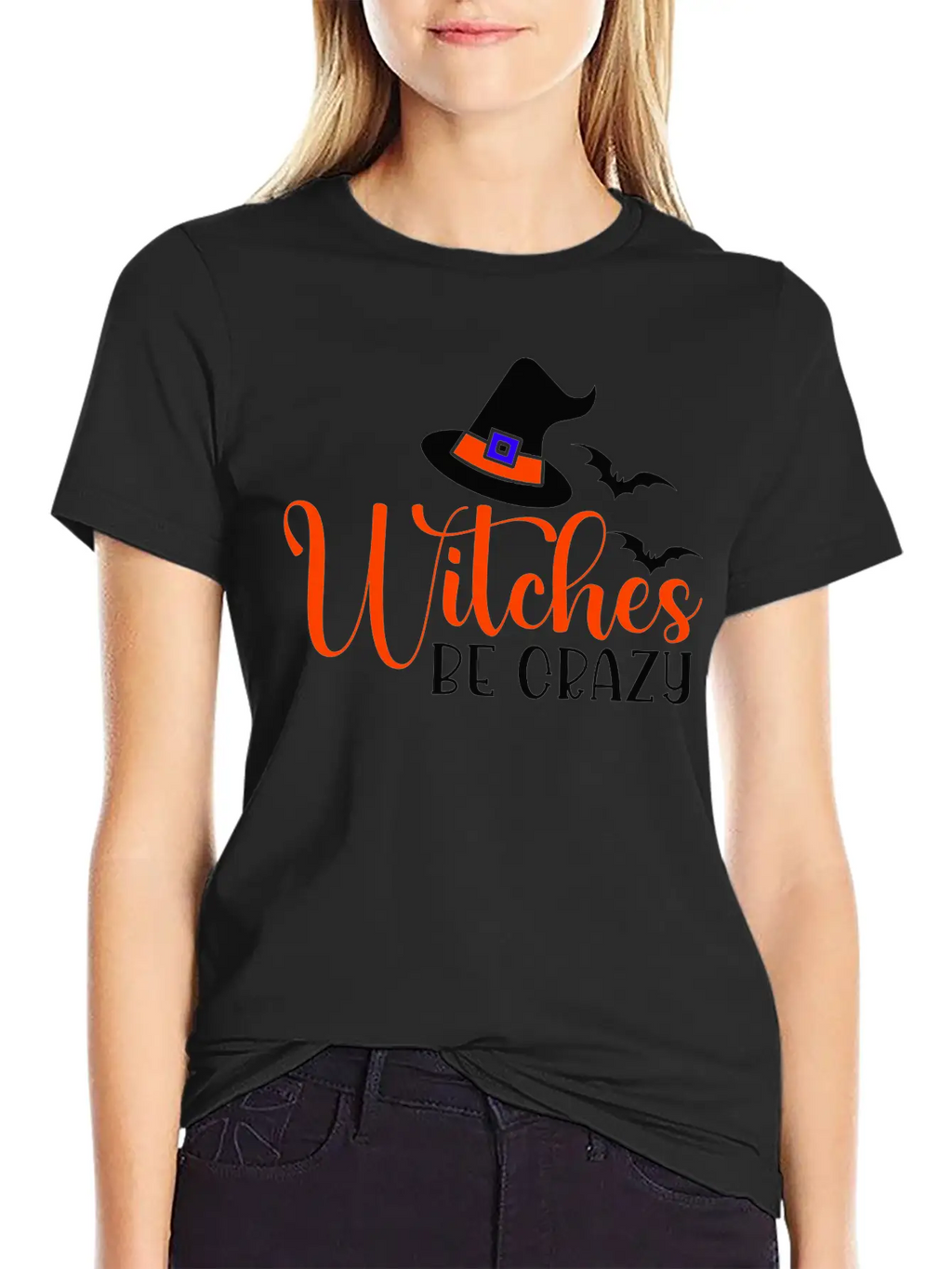 Witches Be Crazy Classic Cotton Tee – Unisex Comfort For Any Season