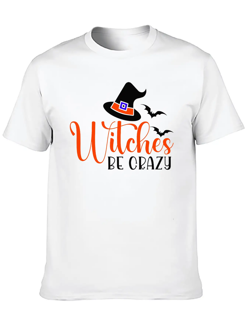 Witches Be Crazy Classic Cotton Tee – Unisex Comfort For Any Season