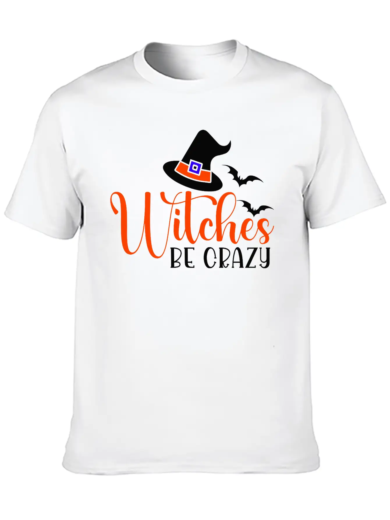 Witches Be Crazy Classic Cotton Tee – Unisex Comfort For Any Season