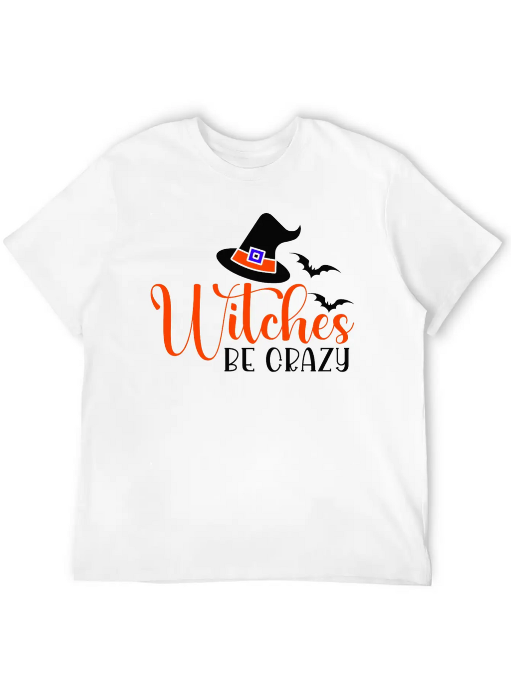 Witches Be Crazy Classic Cotton Tee – Unisex Comfort For Any Season