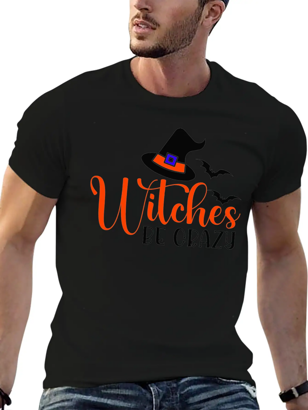 Witches Be Crazy Classic Cotton Tee – Unisex Comfort For Any Season