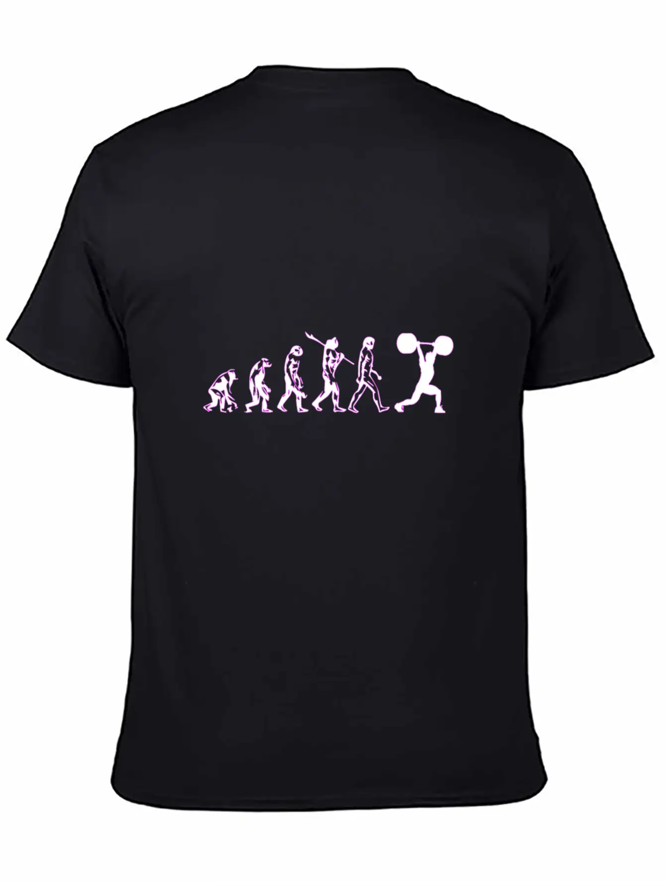 With Dumbbell Training For Evolution Stylish Everyday T-Shirt – Unisex Basic Cotton Tee
