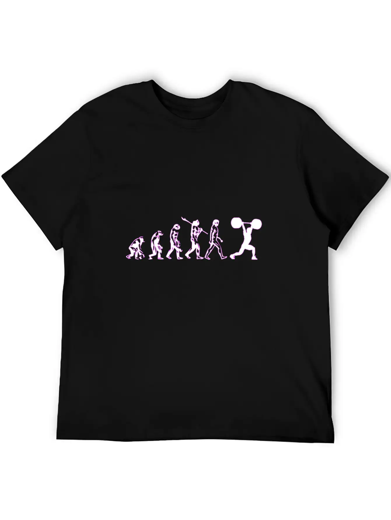 With Dumbbell Training For Evolution Stylish Everyday T-Shirt – Unisex Basic Cotton Tee