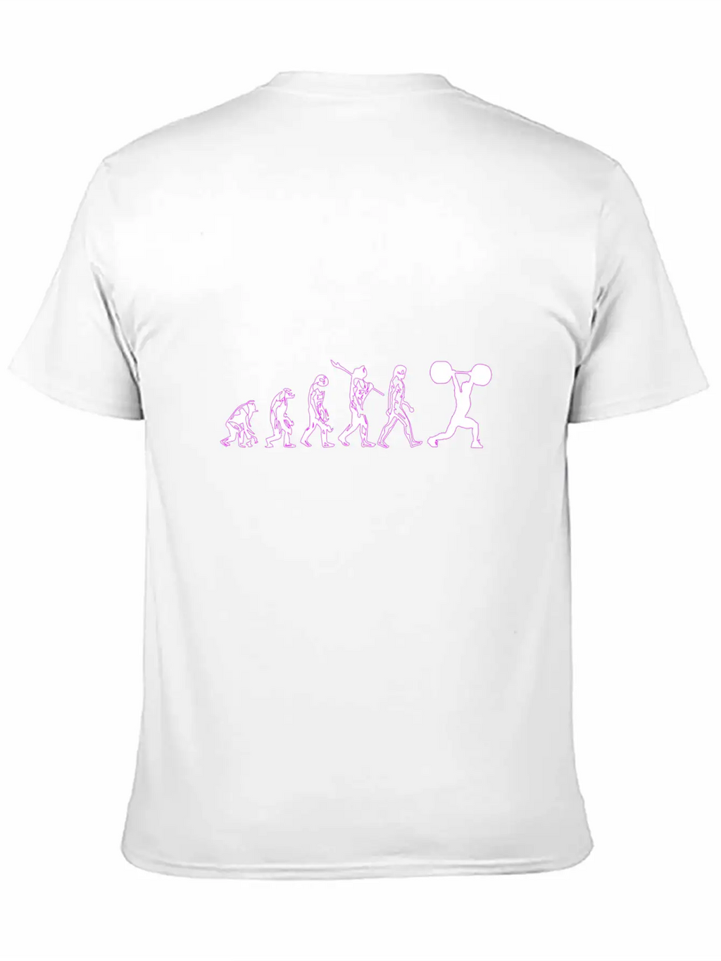 With Dumbbell Training For Evolution Stylish Everyday T-Shirt – Unisex Basic Cotton Tee