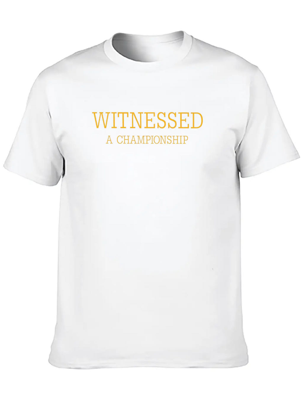 Witnessed Stylish Everyday T-Shirt – Unisex Basic Cotton Tee