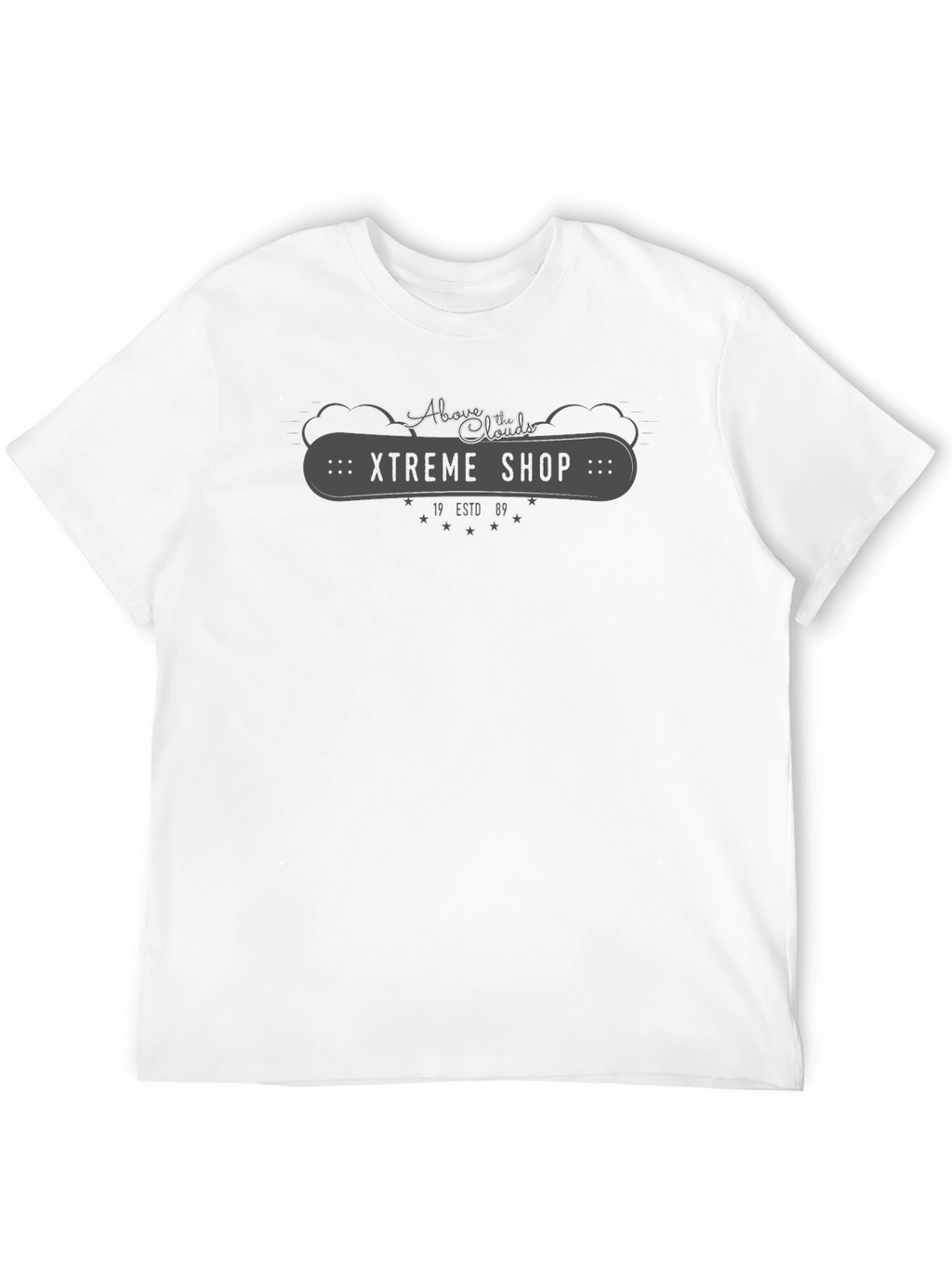 Above the Clouds Xtreme Shop Black T-Shirt