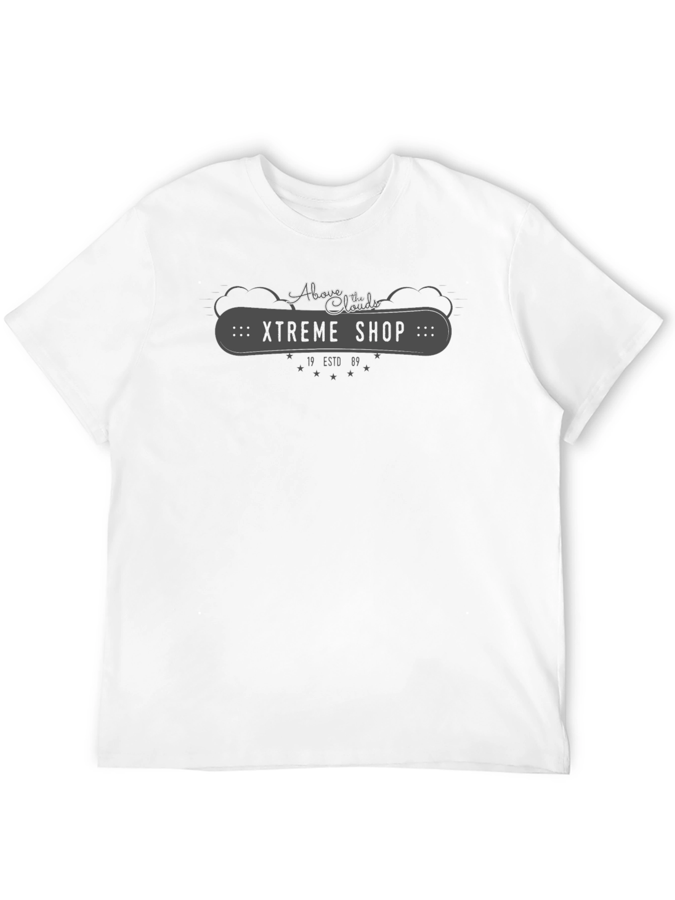Above the Clouds Xtreme Shop Black T-Shirt