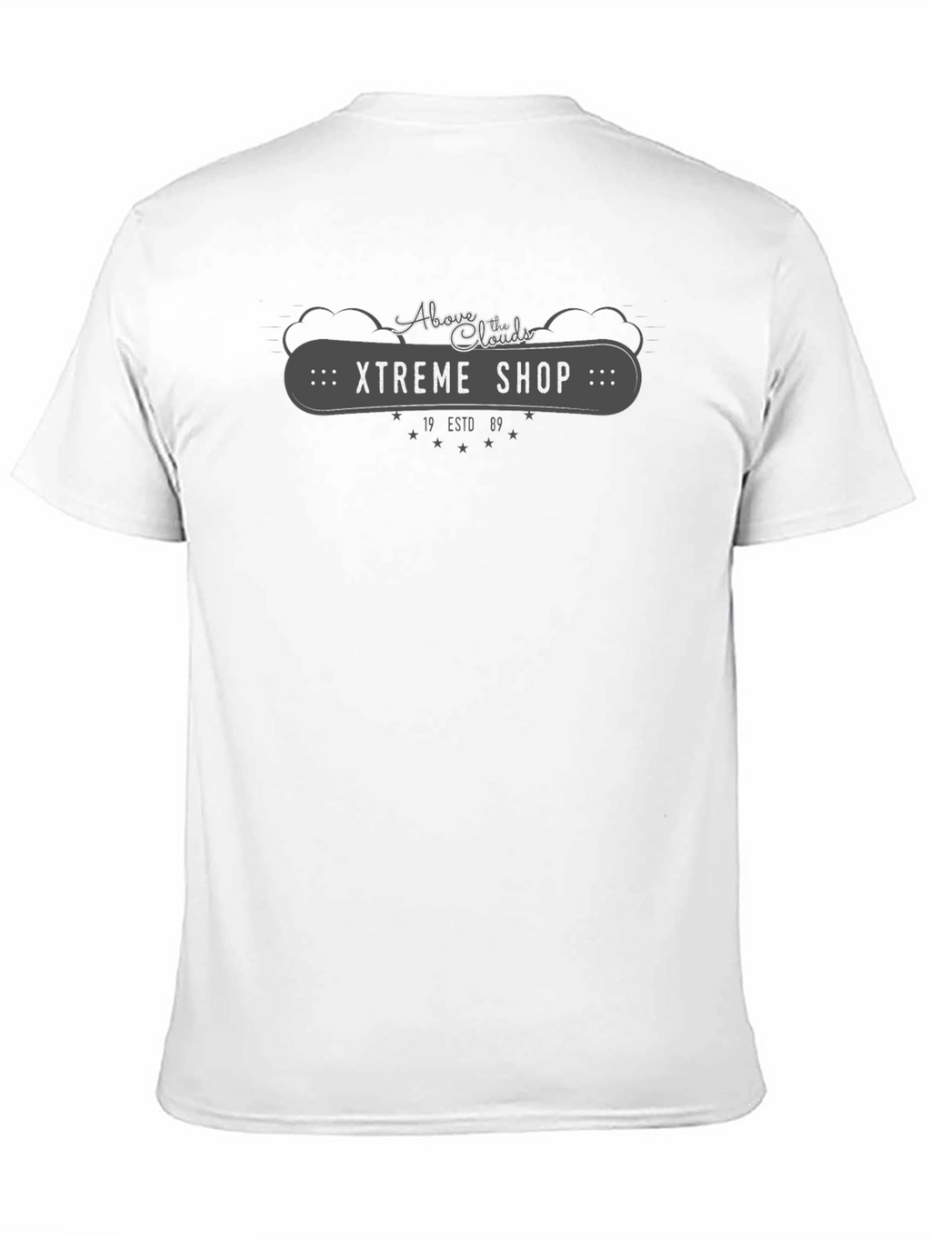 Above the Clouds Xtreme Shop Black T-Shirt