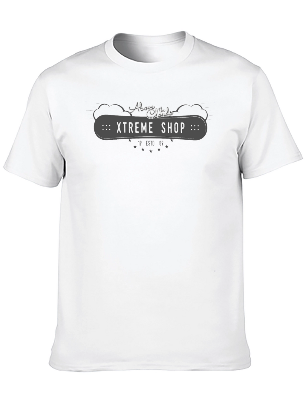 Above the Clouds Xtreme Shop Black T-Shirt