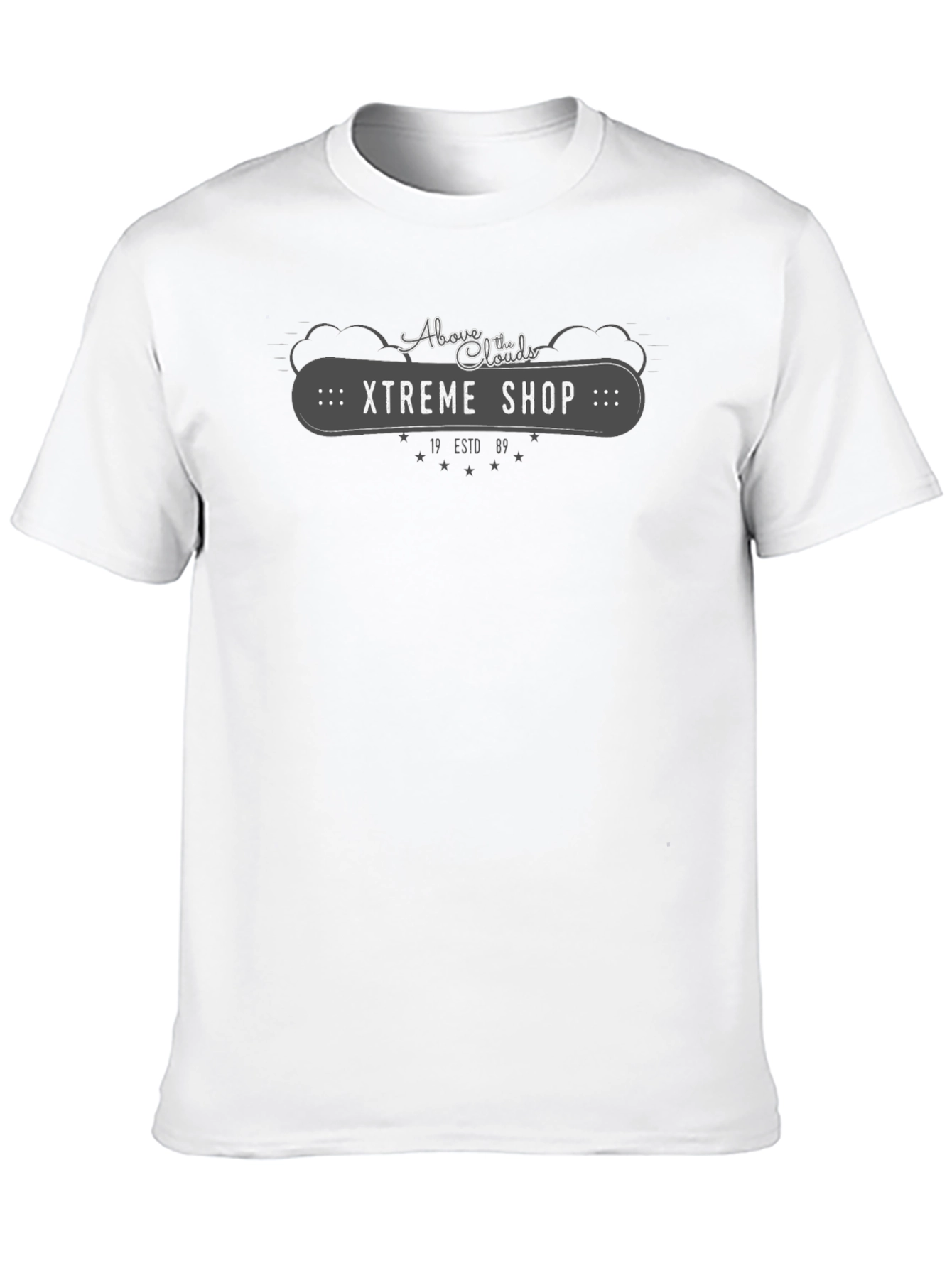 Above the Clouds Xtreme Shop Black T-Shirt