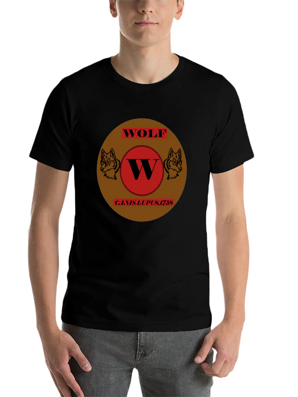 WOLF 1758 Breathable Soft Cotton T-Shirt – Timeless Casual Look