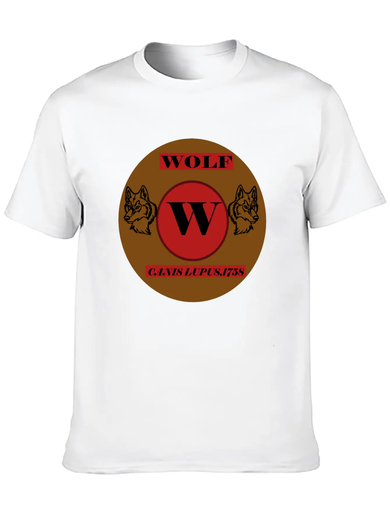 WOLF 1758 Breathable Soft Cotton T-Shirt – Timeless Casual Look