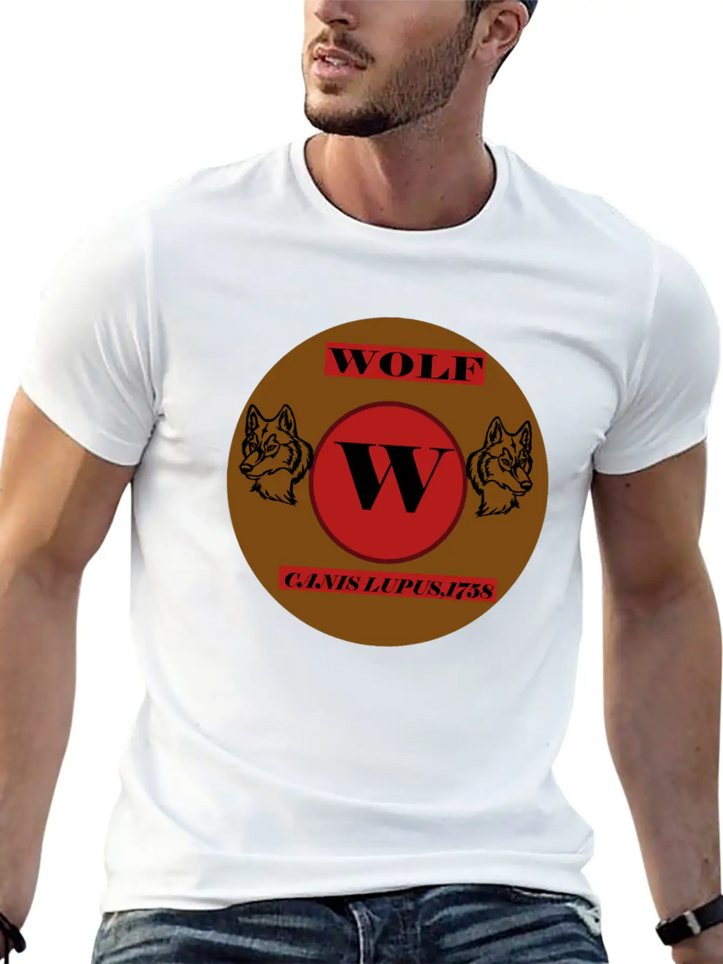 WOLF 1758 Breathable Soft Cotton T-Shirt – Timeless Casual Look