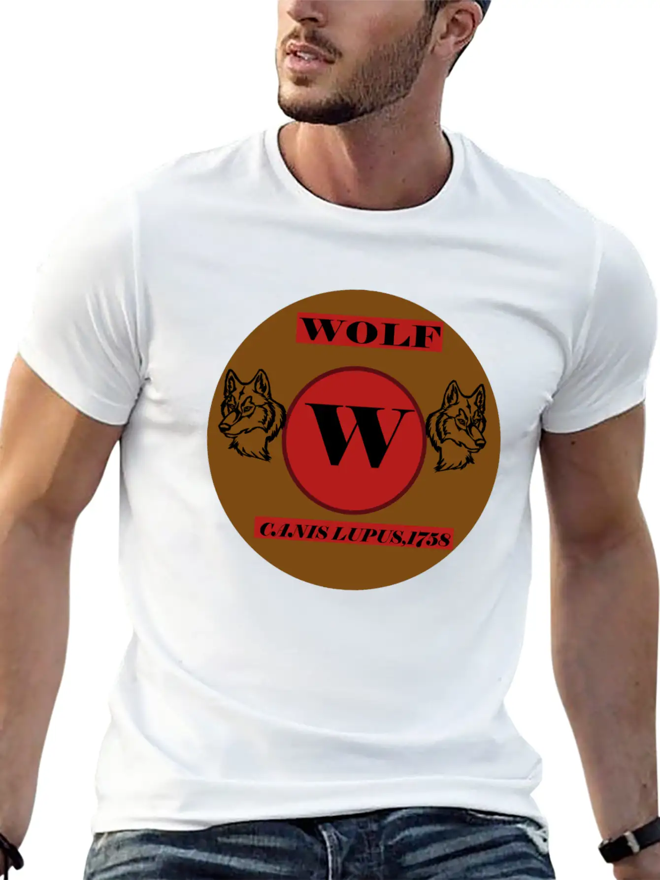 WOLF 1758 Breathable Soft Cotton T-Shirt – Timeless Casual Look