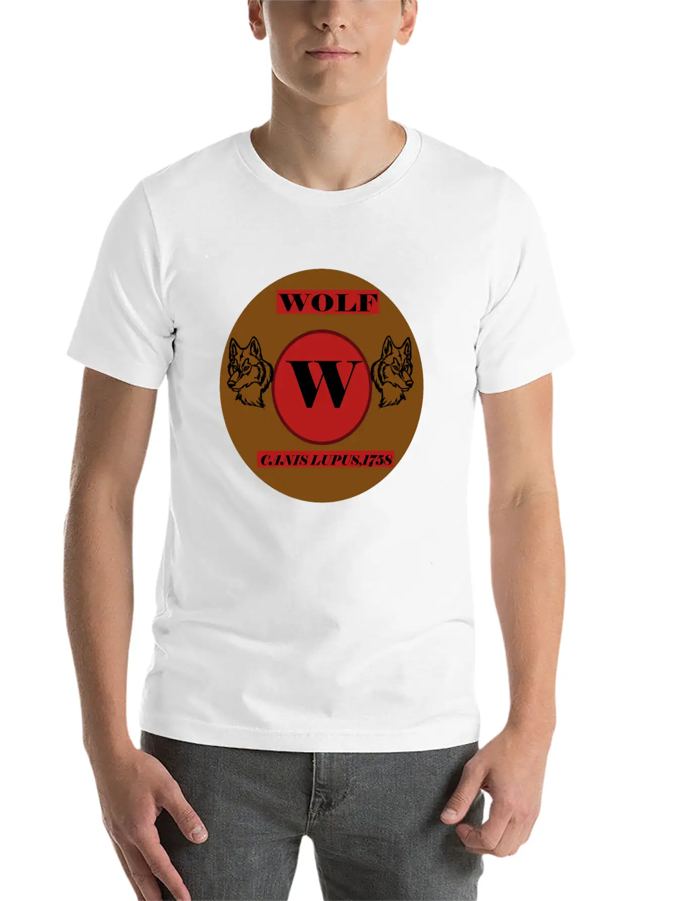 WOLF 1758 Breathable Soft Cotton T-Shirt – Timeless Casual Look