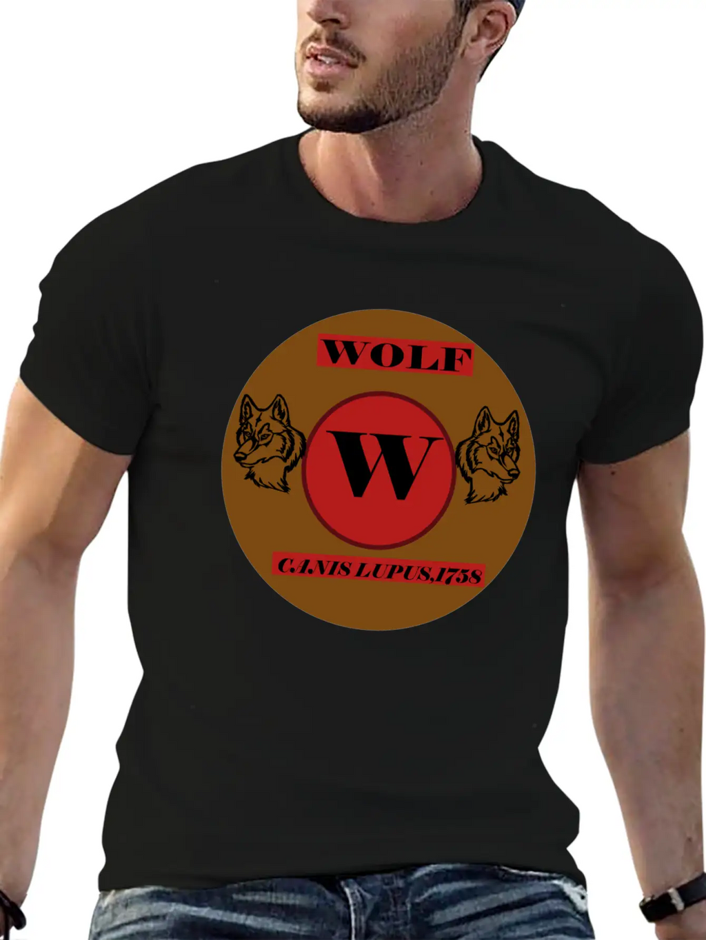 WOLF 1758 Breathable Soft Cotton T-Shirt – Timeless Casual Look