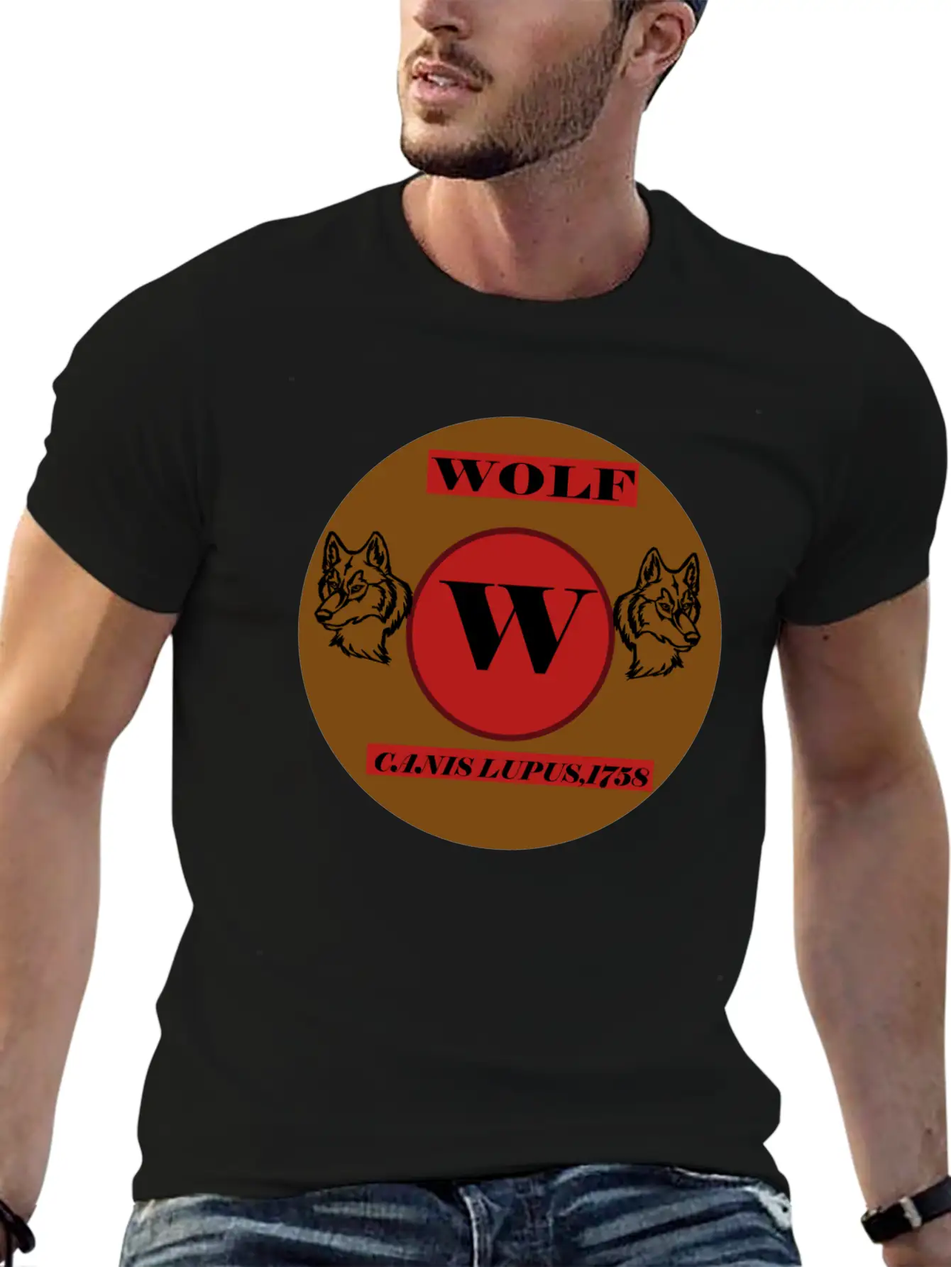 WOLF 1758 Breathable Soft Cotton T-Shirt – Timeless Casual Look