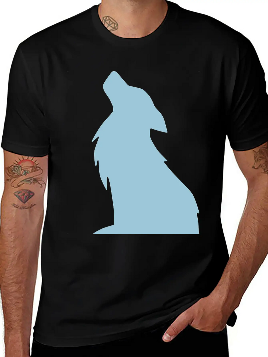 Wolf 6.2_ Essential Cotton Tee For Daily Outfits – Unisex Style
