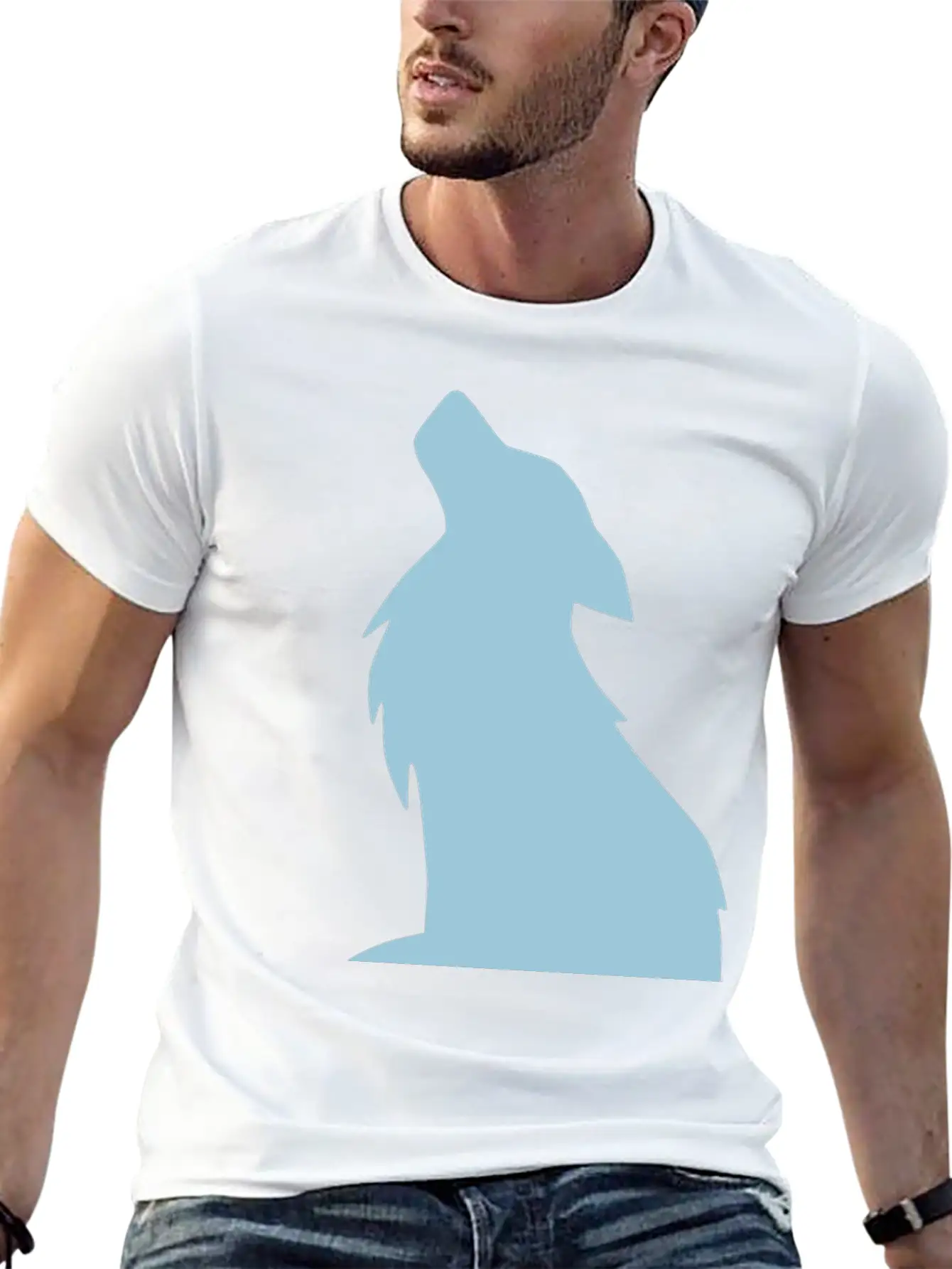 Wolf 6.2_ Essential Cotton Tee For Daily Outfits – Unisex Style