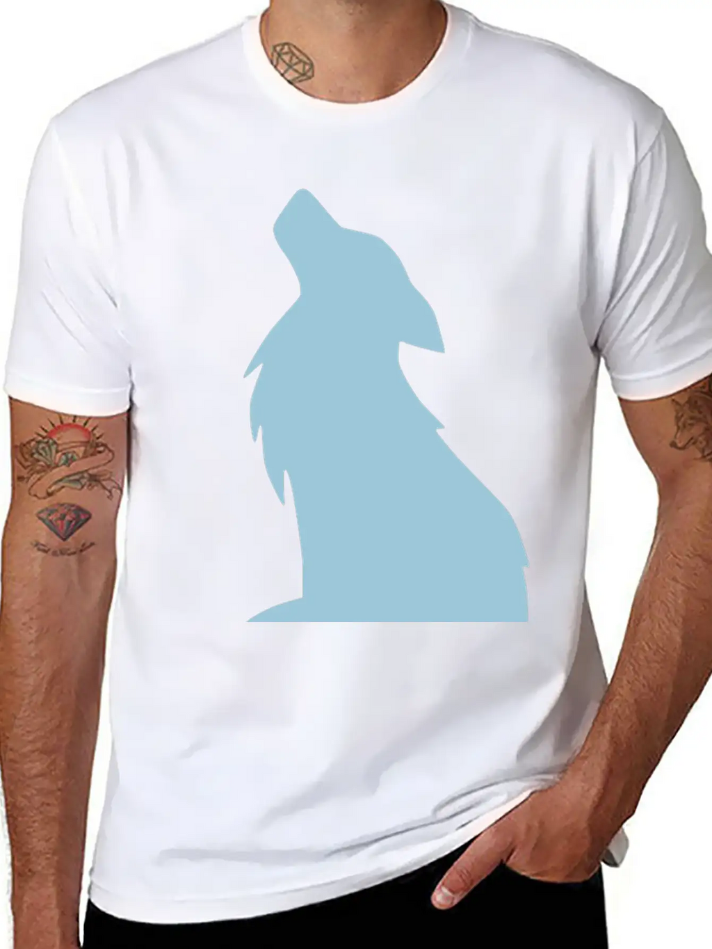 Wolf 6.2_ Essential Cotton Tee For Daily Outfits – Unisex Style