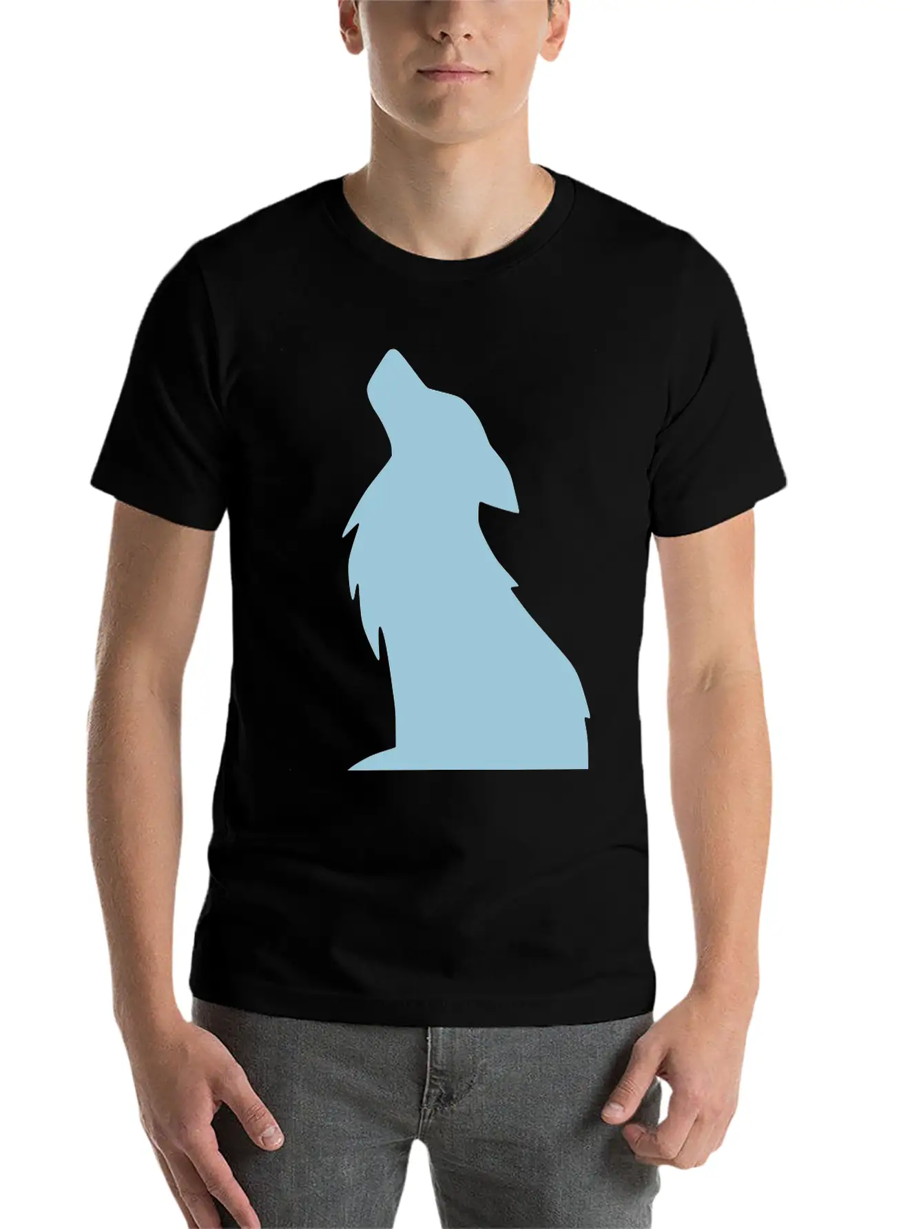 Wolf 6.2_ Essential Cotton Tee For Daily Outfits – Unisex Style