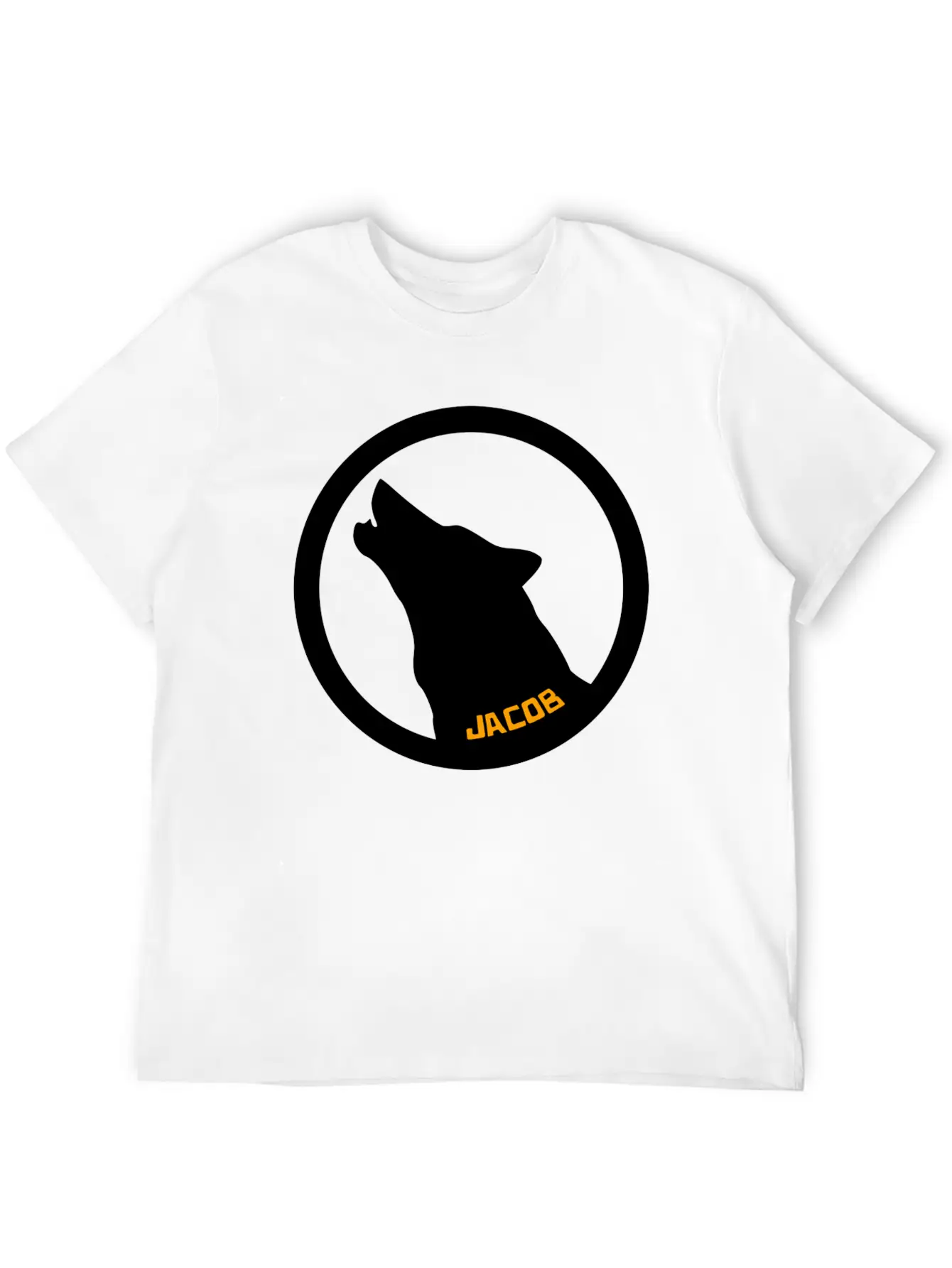 Wolf Basic Graphic T-Shirt – Daily Comfort In Soft Cotton