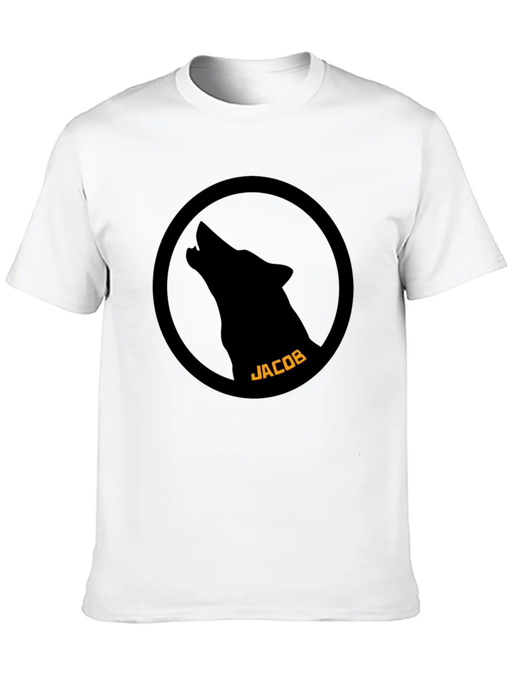 Wolf Basic Graphic T-Shirt – Daily Comfort In Soft Cotton