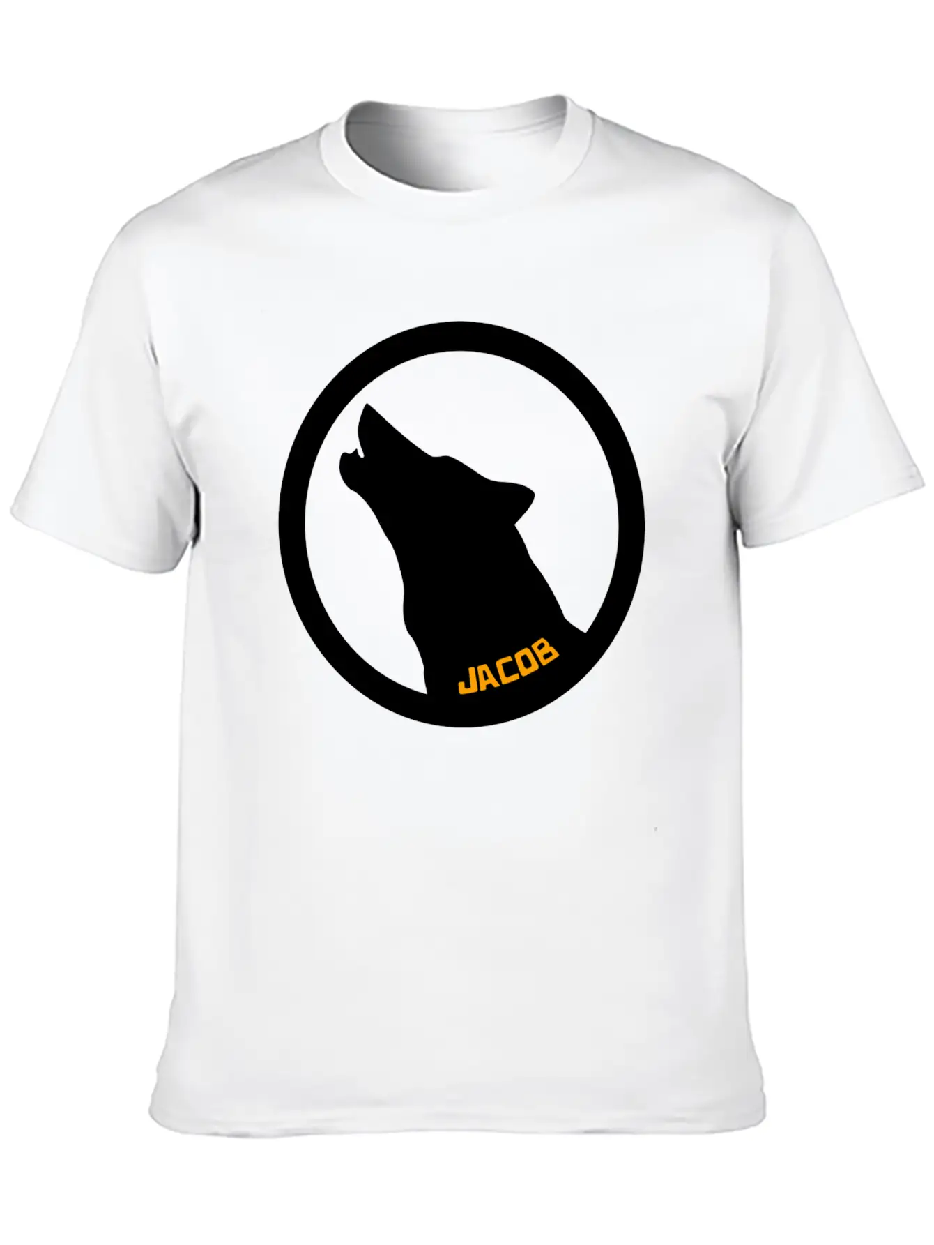 Wolf Basic Graphic T-Shirt – Daily Comfort In Soft Cotton