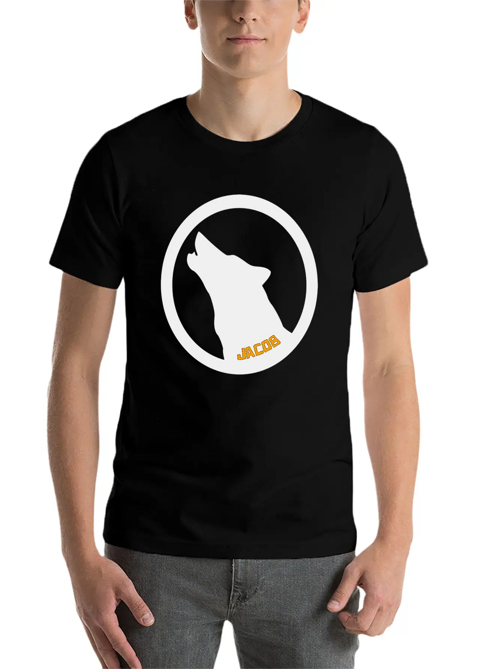 Wolf Basic Graphic T-Shirt – Daily Comfort In Soft Cotton