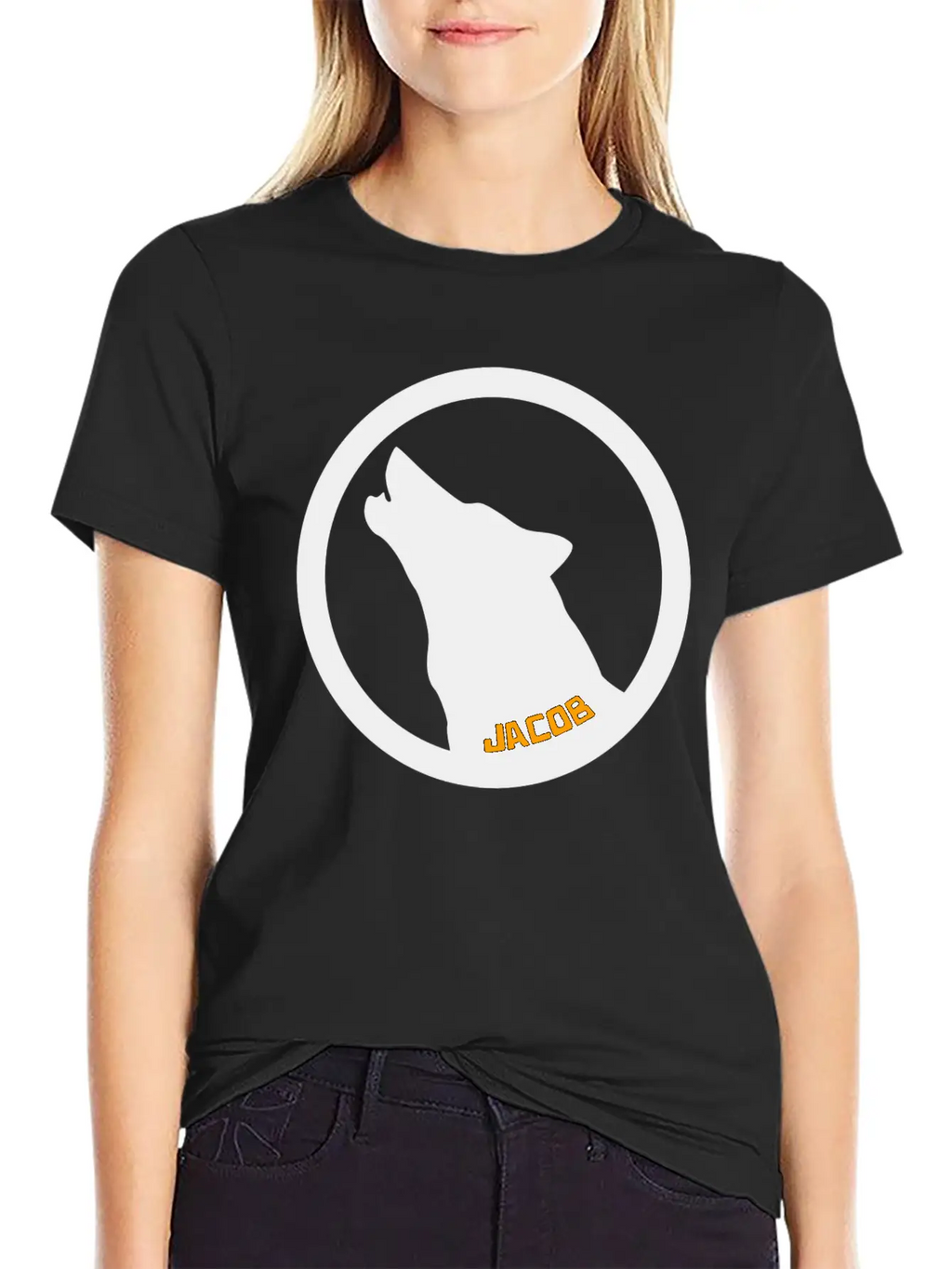 Wolf Basic Graphic T-Shirt – Daily Comfort In Soft Cotton