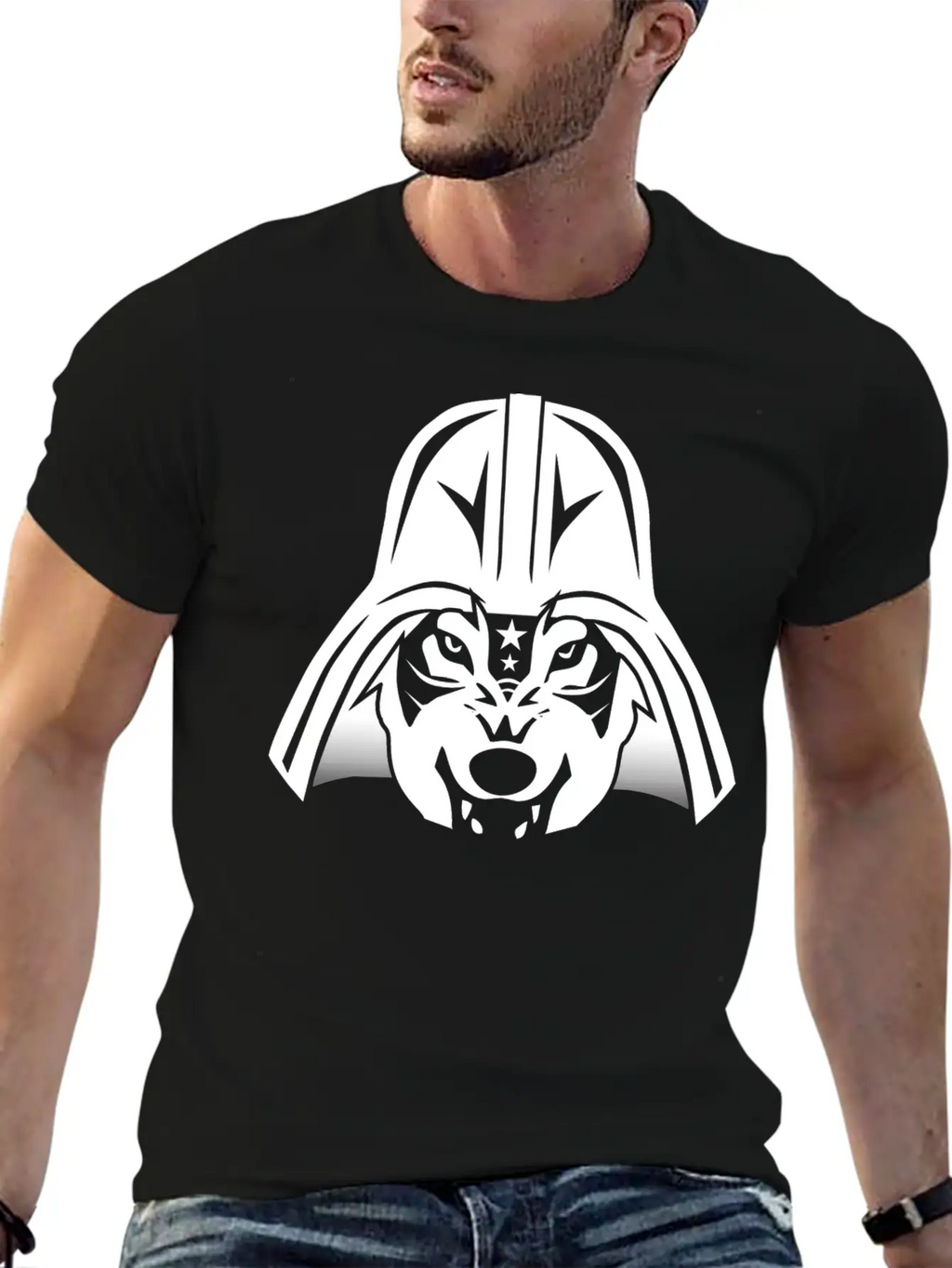 Wolf Breathable Soft Cotton T-Shirt – Timeless Casual Look