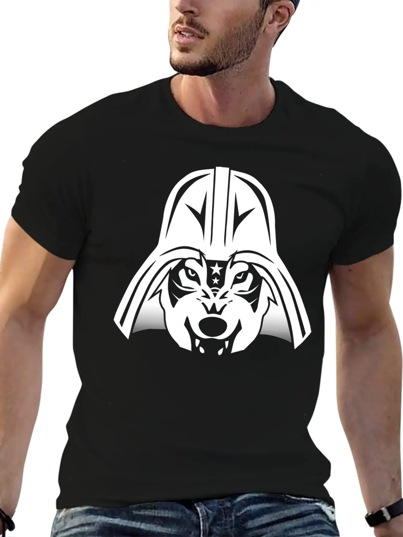 Wolf Breathable Soft Cotton T-Shirt – Timeless Casual Look