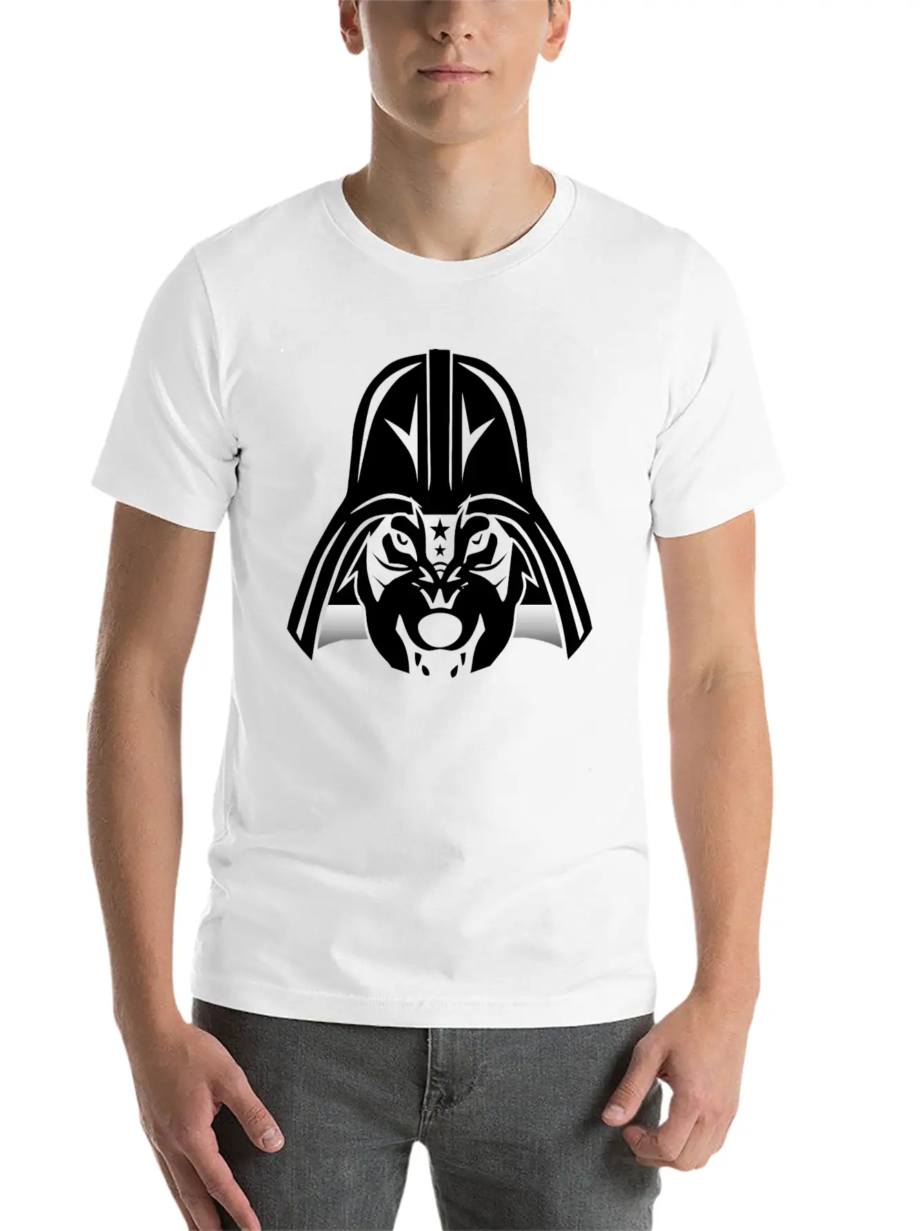 Wolf Breathable Soft Cotton T-Shirt – Timeless Casual Look