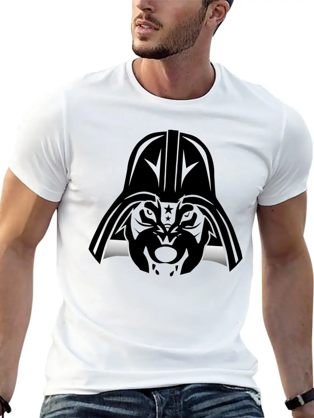 Wolf Breathable Soft Cotton T-Shirt – Timeless Casual Look