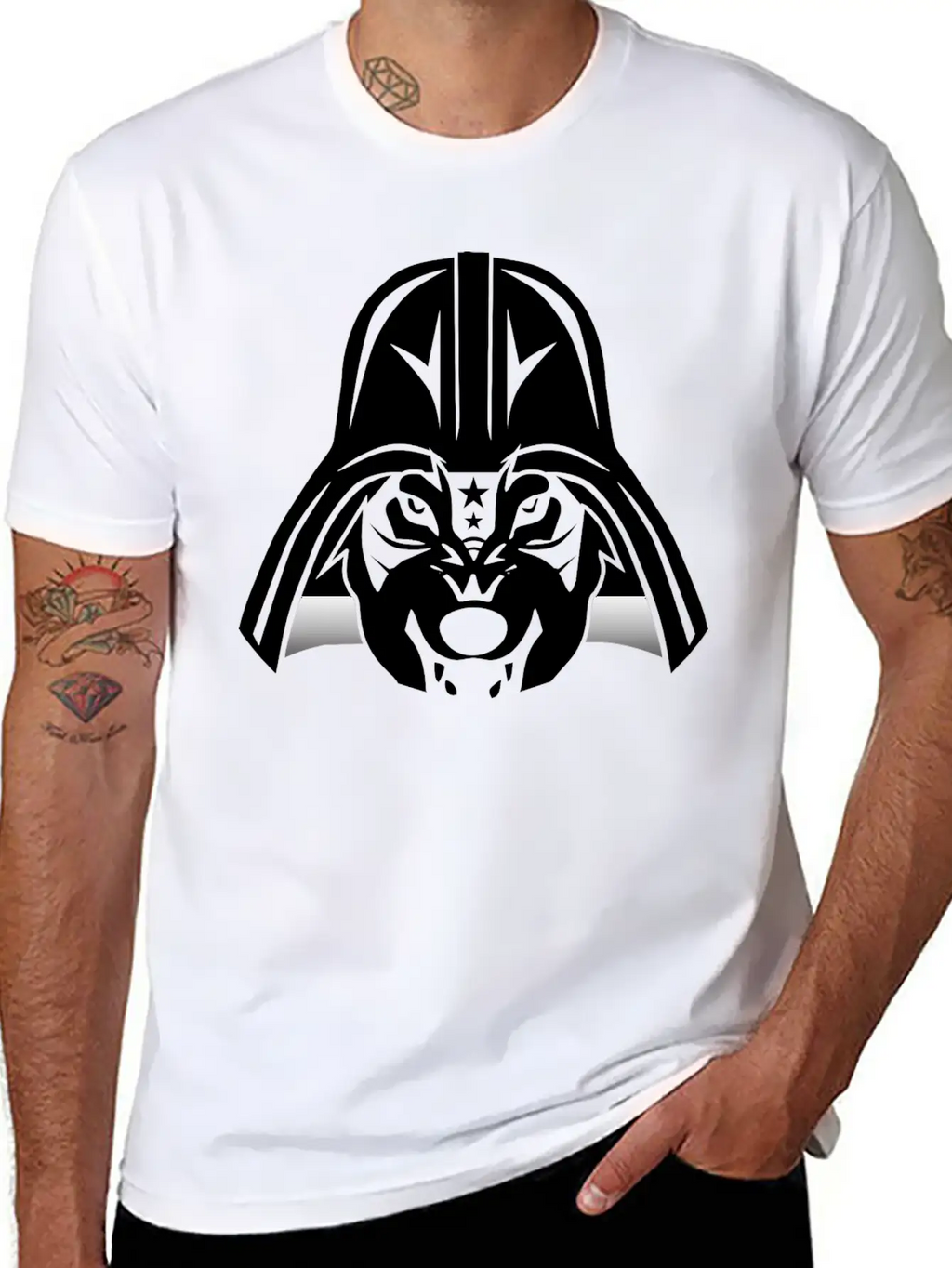 Wolf Breathable Soft Cotton T-Shirt – Timeless Casual Look