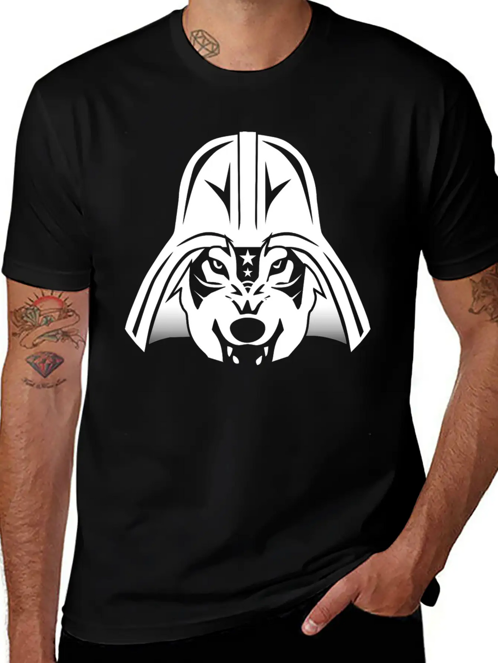 Wolf Breathable Soft Cotton T-Shirt – Timeless Casual Look