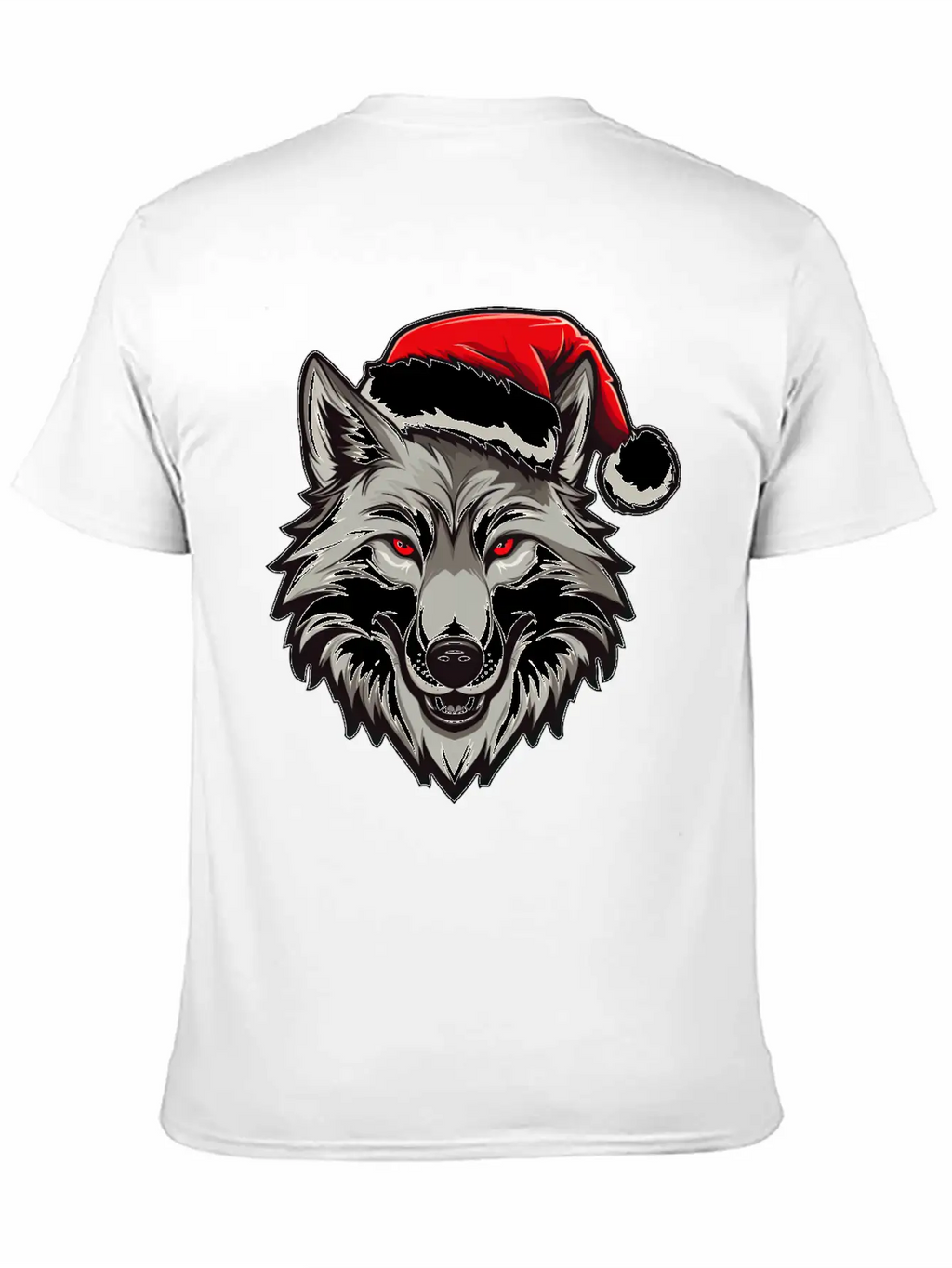 Wolf Christmas Stylish Everyday T-Shirt – Unisex Basic Cotton Tee