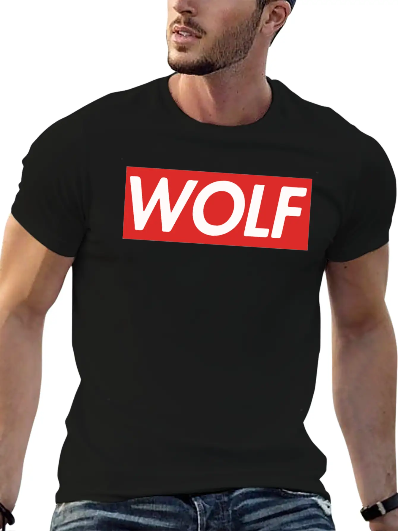Wolf Classic Cotton Tee – Unisex Comfort For Any Season