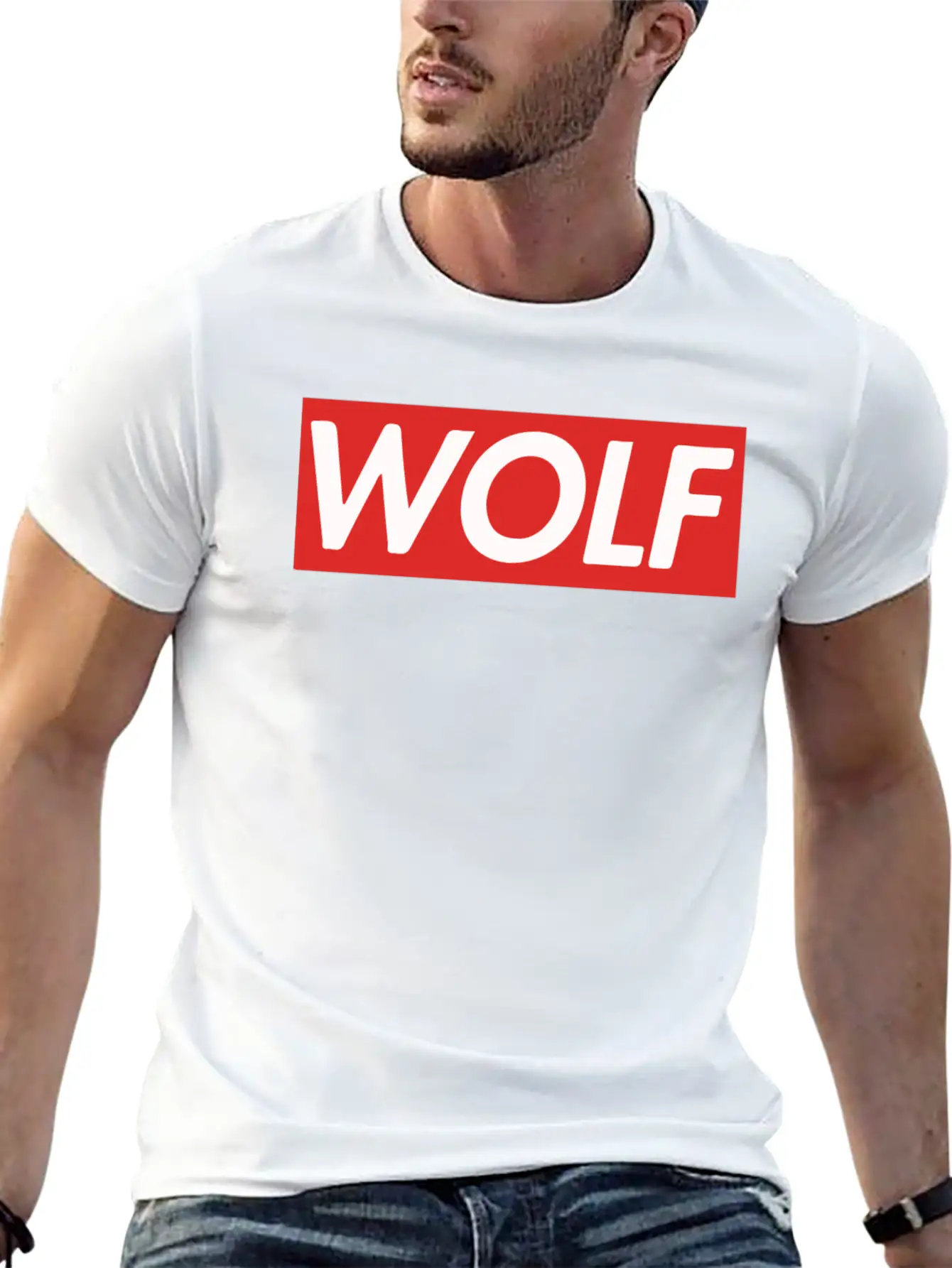 Wolf Classic Cotton Tee – Unisex Comfort For Any Season