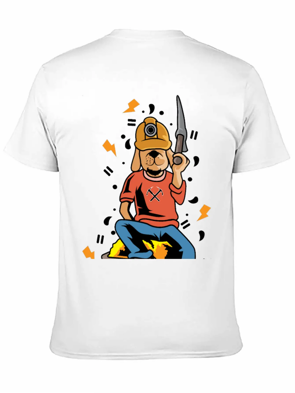 Wolf Gold Miner Mineworker Gift Timeless Short Sleeve Tee – Comfy And Minimalist Design