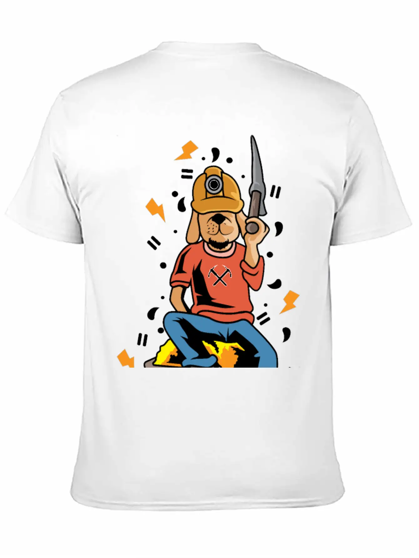Wolf Gold Miner Mineworker Gift Timeless Short Sleeve Tee – Comfy And Minimalist Design
