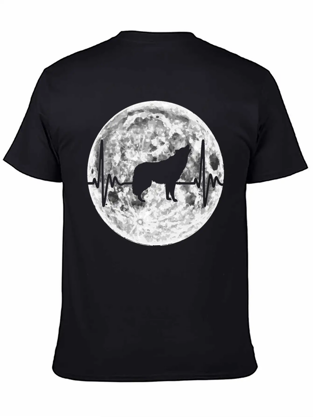 Wolf Heartbeat Wolf Pulse Gift Classic Cotton Tee – Unisex Comfort For Any Season