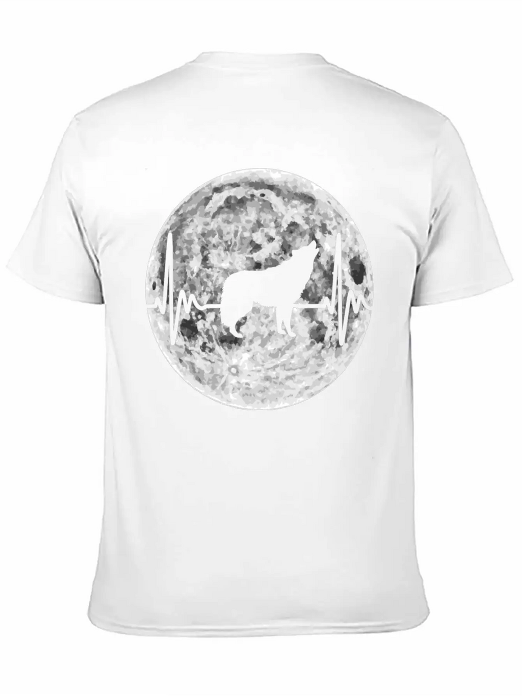 Wolf Heartbeat Wolf Pulse Gift Classic Cotton Tee – Unisex Comfort For Any Season