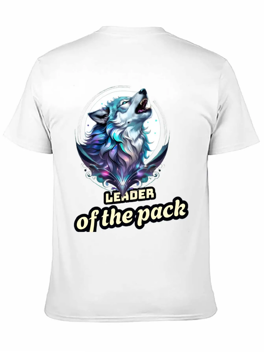 Wolf Leader Of The Pack – Alpha Wildlife Art Breathable Graphic T-Shirt – Perfect For Casual Days