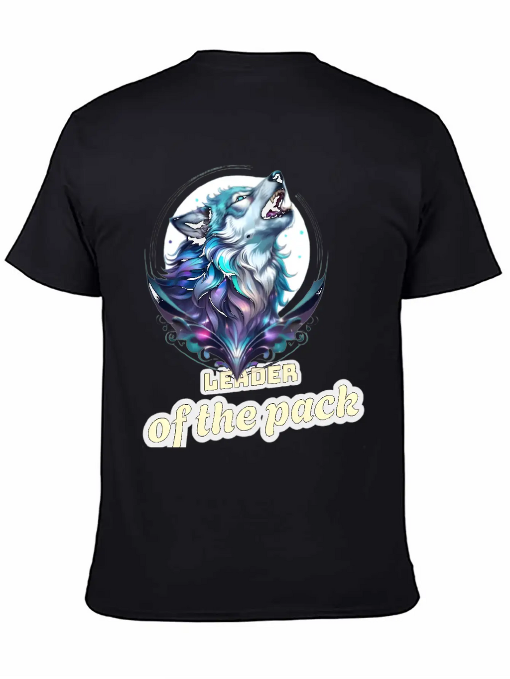 Wolf Leader Of The Pack – Alpha Wildlife Art Breathable Graphic T-Shirt – Perfect For Casual Days